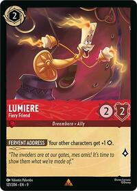 Lumiere, Fiery Friend (0121)