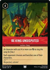 Be King Undisputed (0133) - Cold Foil