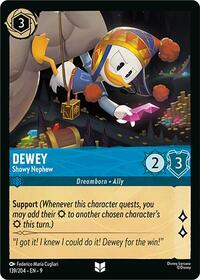 Dewey, Showy Nephew (0139) - Cold Foil