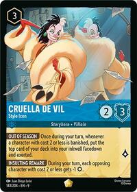 Cruella De Vil, Style Icon (0143) - Cold Foil