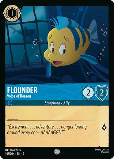 Flounder, Voice of Reason (0147) - Cold Foil