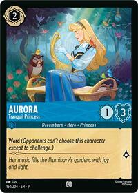 Aurora, Tranquil Princess (0154) - Cold Foil