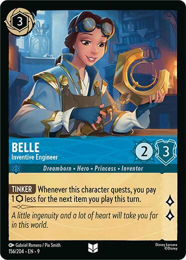 Belle, Inventive Engineer (0156) - Cold Foil