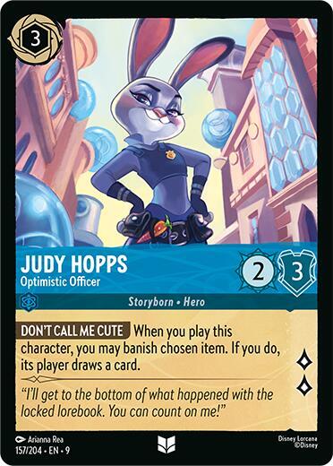 Judy Hopps, Optimistic Officer (0157) - Cold Foil
