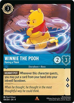 Winnie the Pooh, Having a Think (0159) - Cold Foil