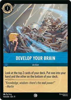 Develop Your Brain (0163) - Cold Foil