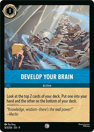 Develop Your Brain (0163) - Cold Foil