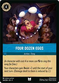 Four Dozen Eggs (0164) - Cold Foil