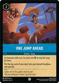 One Jump Ahead (0165) - Cold Foil