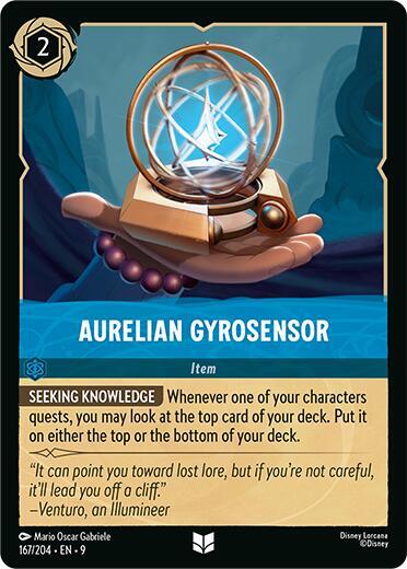 Aurelian Gyrosensor (0167) - Cold Foil