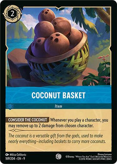 Coconut Basket (0169) - Cold Foil