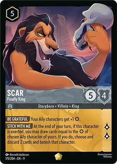 Scar, Finally King (0175) - Cold Foil