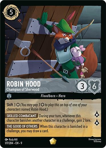 Robin Hood, Champion of Sherwood (0177) - Cold Foil