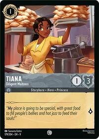 Tiana, Diligent Waitress (0179) - Cold Foil