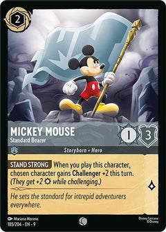 Mickey Mouse, Standard Bearer (0185) - Cold Foil