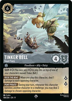Tinker Bell, Giant Fairy (0188) - Cold Foil