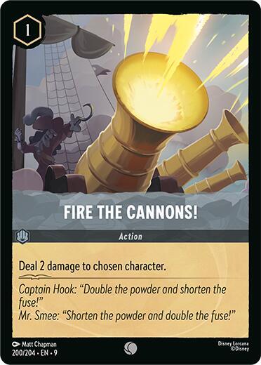Fire the Cannons! (0200) - Cold Foil