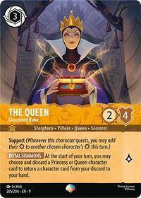 The Queen, Conceited Ruler (0205) - Rainbow Foil