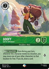 Goofy, Set for Adventure (0211) - Rainbow Foil