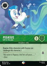 Pegasus, Gift for Hercules (0212) - Rainbow Foil