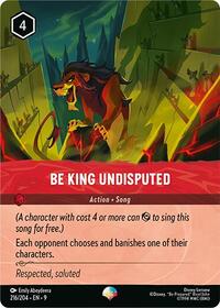 Be King Undisputed (0216) - Rainbow Foil