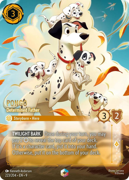 Pongo, Determined Father (0223) - Satin Holographic Foil