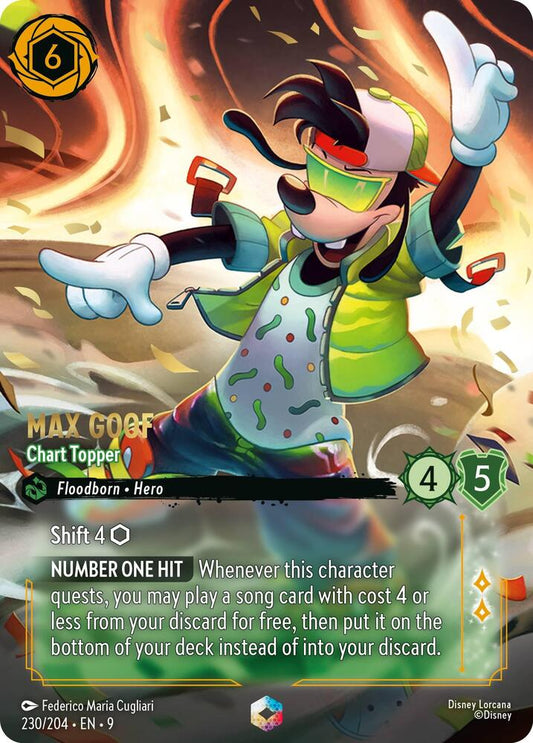 Max Goof, Chart Topper (0230) - Satin Holographic Foil