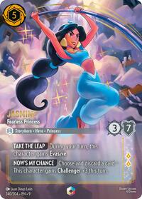 Jasmine, Fearless Princess (0240) - Satin Holographic Foil