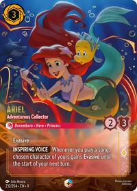 Ariel, Adventurous Collector (0232) - Satin Holographic Foil