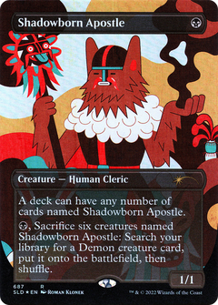 Shadowborn Apostle (687) (Borderless) - Foil