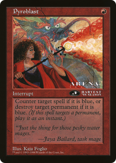 Pyroblast (3rd Place) (Oversized) (Arena League Promo)
