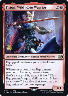 Firion, Wild Rose Warrior (0137) (Prerelease) - Foil