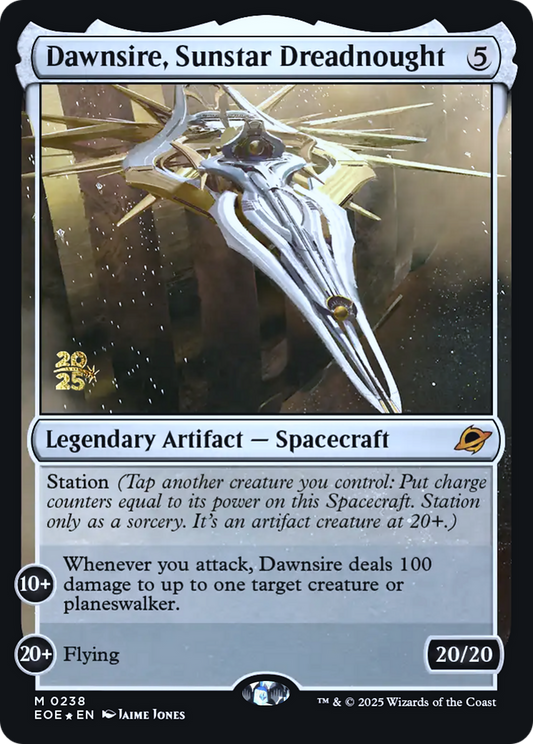 Dawnsire, Sunstar Dreadnought (0238) (Prerelease) - Foil