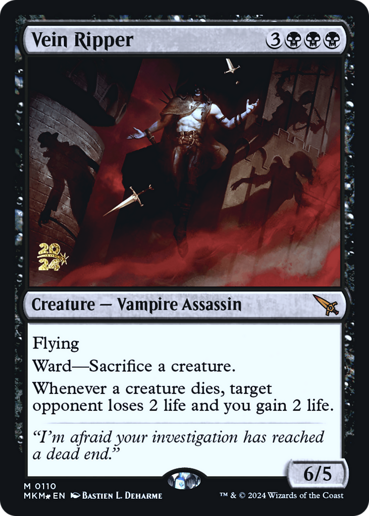 Vein Ripper (0110) (Prerelease) - Foil