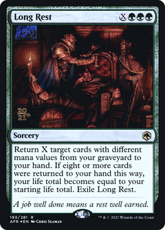 Long Rest (193) (Prerelease) - Foil