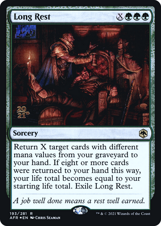 Long Rest (193) (Prerelease) - Foil