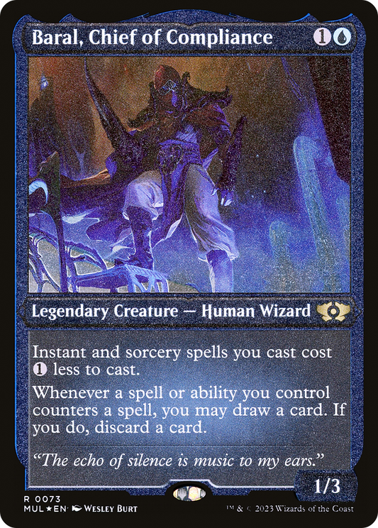 Baral, Chief of Compliance (0073) - Foil Etched