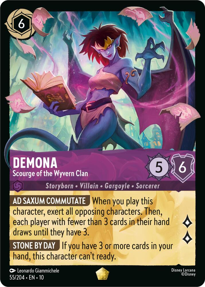 Demona, Scourge of the Wyvern Clan (0055) - Cold Foil