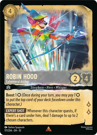 Robin Hood, Ephemeral Archer (0171) - Cold Foil