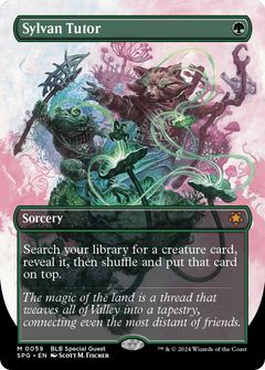 Sylvan Tutor (0059) (Borderless) - Foil