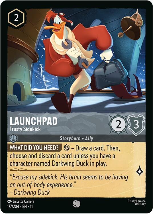 Launchpad, Trusty Sidekick (0177) - Cold Foil