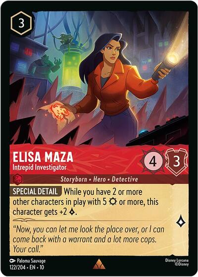 Elisa Maza, Intrepid Investigator (0122)