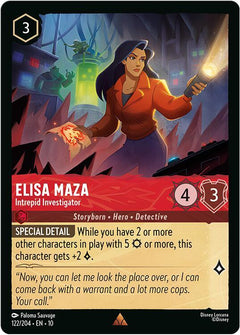 Elisa Maza, Intrepid Investigator (0122) - Cold Foil