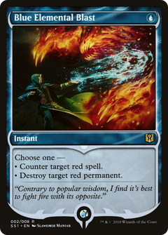 Blue Elemental Blast - Foil