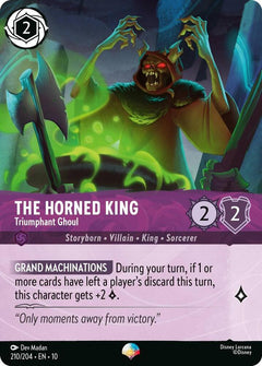The Horned King, Triumphant Ghoul (0210) - Rainbow Foil