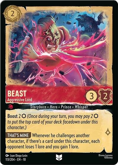 Beast, Aggressive Lord (0113) - Cold Foil