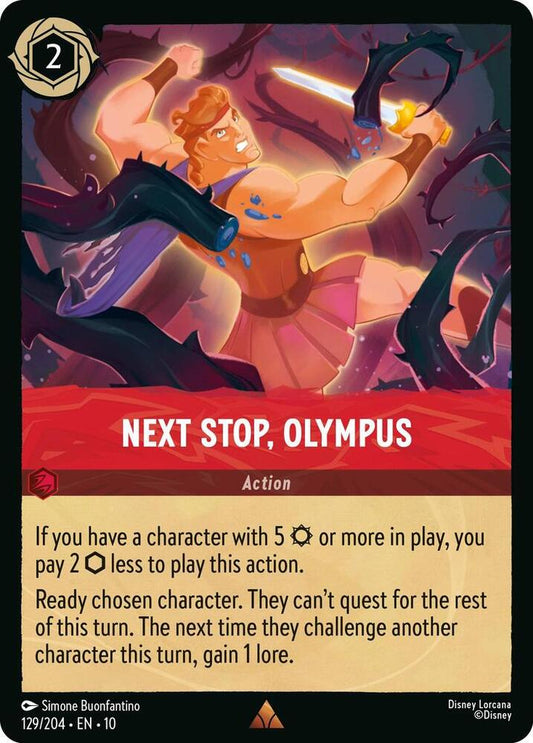 Next Stop, Olympus (0129) - Cold Foil