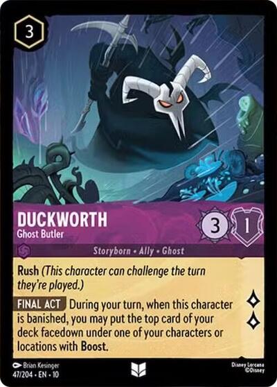 Duckworth, Ghost Butler (0047) - Cold Foil