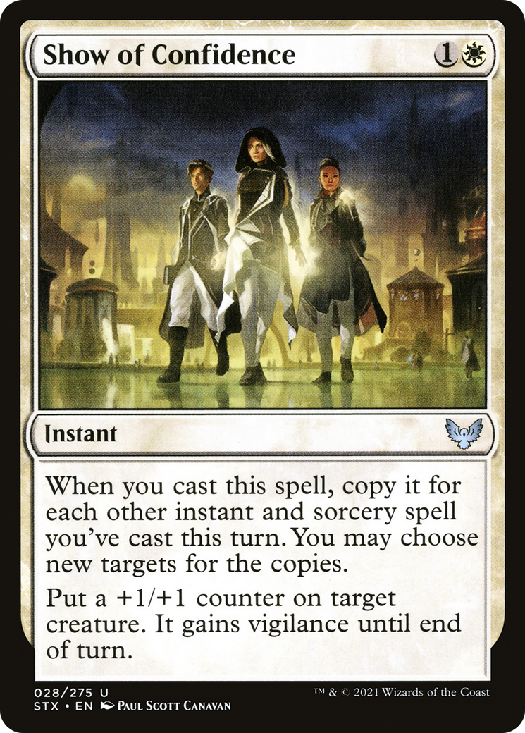 Show of Confidence - Foil