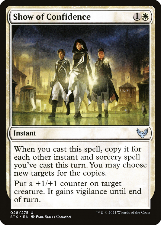 Show of Confidence - Foil